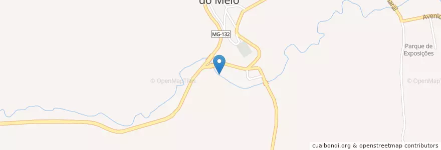 Mapa de ubicacion de Desterro do Melo en ブラジル, 南東部地域, ミナス ジェライス, Região Geográfica Intermediária De Barbacena, Microrregião Barbacena, Desterro Do Melo.
