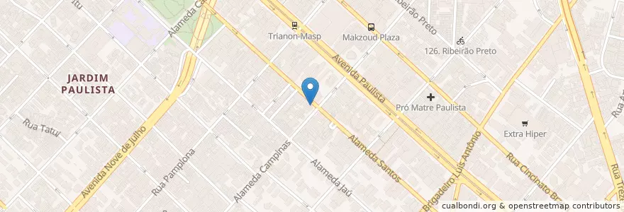 Mapa de ubicacion de Subway en Brezilya, Güneydoğu Bölgesi, Сан Паулу, Região Geográfica Intermediária De São Paulo, Região Metropolitana De São Paulo, Região Imediata De São Paulo, Сан Паулу.