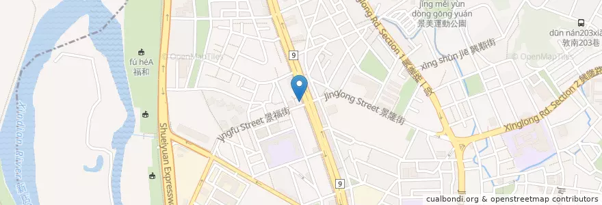 Mapa de ubicacion de 八方雲集 en تایوان, 新北市, تایپه, 文山區.