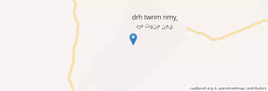 Mapa de ubicacion de شهرک شهید رایگانی en Iran, Khuzestan, شهرستان رامهرمز, بخش ابوالفارس, شهرک شهید رایگانی, سه تلون.
