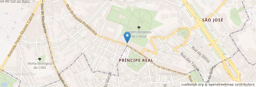 Mapa de ubicacion de Niccolo & Bettina Corallo Cacao e Caffé en ポルトガル, Área Metropolitana De Lisboa, Lisboa, Grande Lisboa, リスボン.
