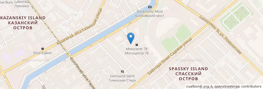 Mapa de ubicacion de Mad Bar en Russia, Northwestern Federal District, Leningrad Oblast, Saint Petersburg, Центральный Район, Округ № 78.