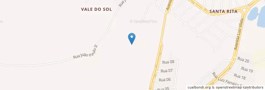 Mapa de ubicacion de Pouso Alegre en ブラジル, 南東部地域, ミナス ジェライス, Região Geográfica Intermediária De Pouso Alegre, Microrregião Pouso Alegre, Pouso Alegre.