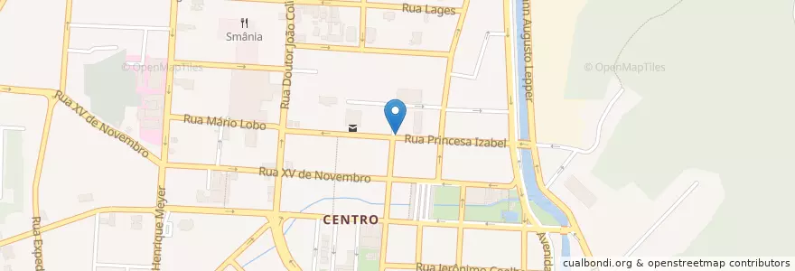 Mapa de ubicacion de Takeo en Brasil, Região Sul, Santa Catarina, Região Geográfica Intermediária De Joinville, Microrregião De Joinville, Joinville.