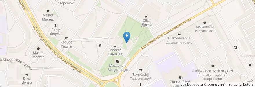 Mapa de ubicacion de Фармакор en Russland, Föderationskreis Nordwest, Oblast Leningrad, Сосновоборский Городской Округ, Ломоносовский Район.