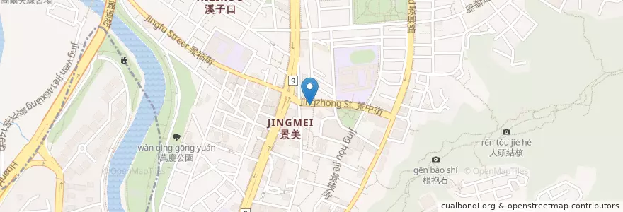 Mapa de ubicacion de Orange Tea en Taiwan, Nuova Taipei, Taipei, 文山區.
