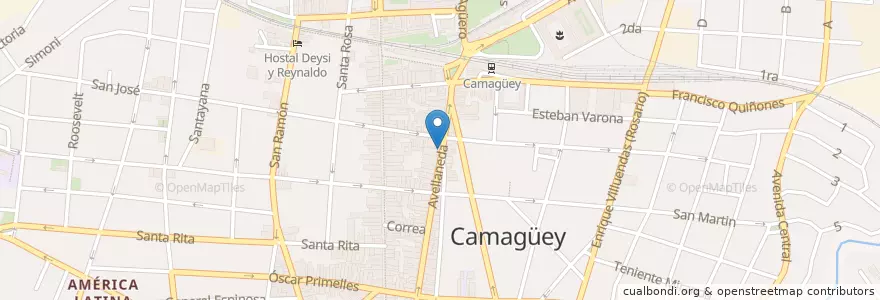 Mapa de ubicacion de Parking Hotel Colon en Kuba, Camagüey, Camagüey, Ciudad De Camagüey.