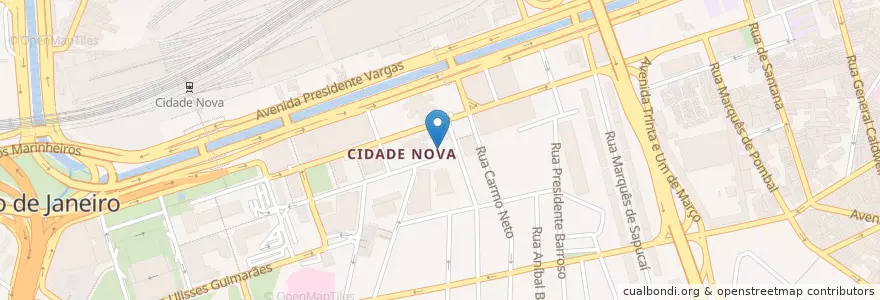 Mapa de ubicacion de Metrô Praça XI en Brasilien, Südosten, Rio De Janeiro, Região Geográfica Imediata Do Rio De Janeiro, Região Metropolitana Do Rio De Janeiro, Região Geográfica Intermediária Do Rio De Janeiro, Rio De Janeiro.