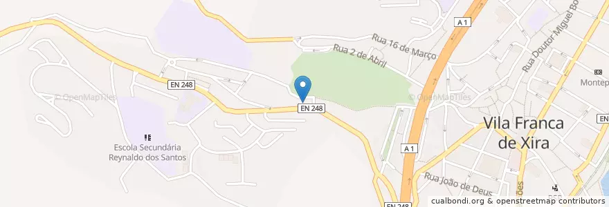 Mapa de ubicacion de Farmácia Roldão en Portugal, Área Metropolitana De Lisboa, Lisboa, Grande Lisboa, Vila Franca De Xira, Vila Franca De Xira.