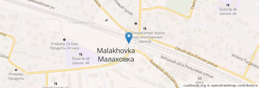 Mapa de ubicacion de Судебный участок № 118 en Rusland, Centraal Federaal District, Oblast Moskou, Городской Округ Люберцы.