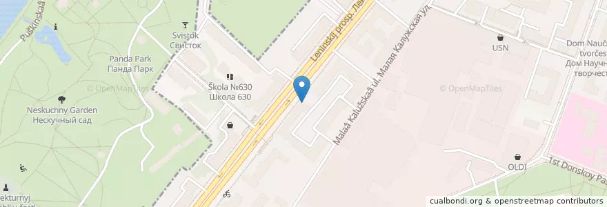 Mapa de ubicacion de Хинкальный дом Арагви en Russie, District Fédéral Central, Moscou, Южный Административный Округ, Район Якиманка.