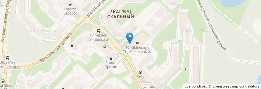 Mapa de ubicacion de Аладдин en ロシア, 北西連邦管区, Мурманская Область, Городской Округ Мурманск.
