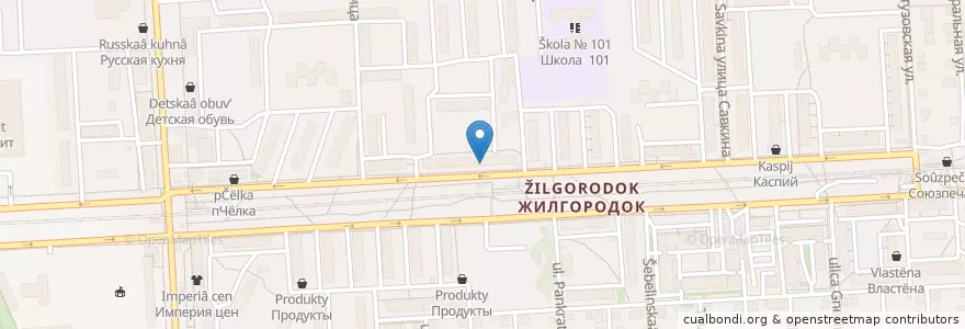 Mapa de ubicacion de Муниципальная аптека en Russia, South Federal District, Volgograd Oblast, Volgograd.