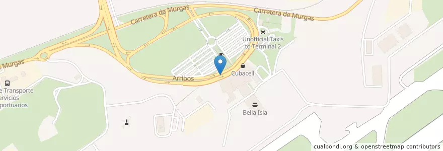Mapa de ubicacion de Taxi en Cuba, L'Avana, Boyeros.