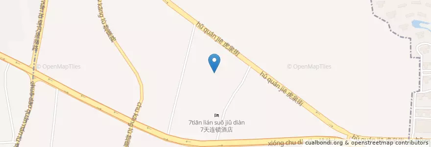 Mapa de ubicacion de 卓刀泉街道 en Çin, Hubei, Vuhan, 洪山区, 卓刀泉街道.