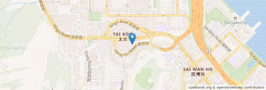 Mapa de ubicacion de MCL 康怡 Kornhill en Китай, Гуандун, Гонконг, Гонконг, Новые Территории, 東區 Eastern District.