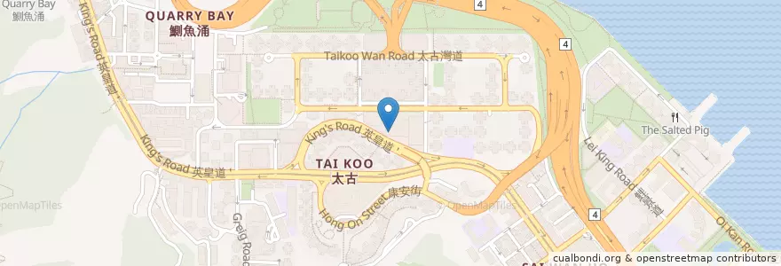 Mapa de ubicacion de MOViE MOViE en Китай, Гуандун, Гонконг, Гонконг, Новые Территории, 東區 Eastern District.