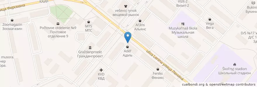 Mapa de ubicacion de 3 Соуса en Rusland, Северо-Западный Федеральный Округ, Мурманская Область, Городской Округ Апатиты.
