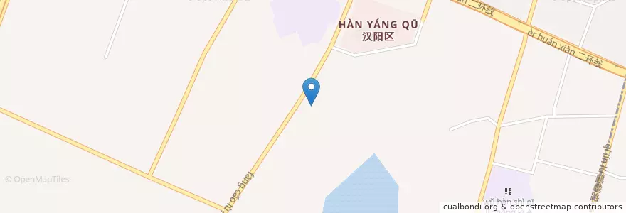 Mapa de ubicacion de 琴断口街道 en China, Hubei, Wuhan, 汉阳区, 琴断口街道.