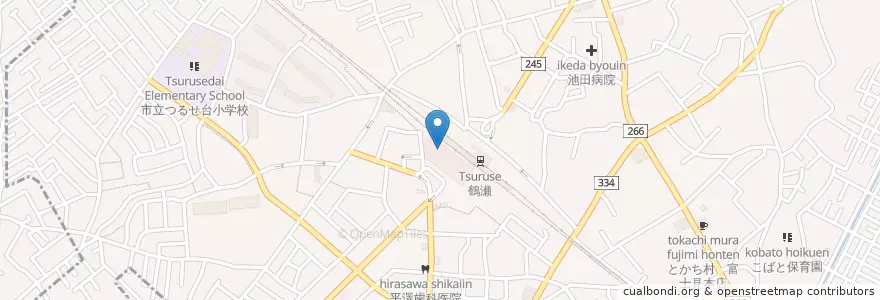 Mapa de ubicacion de リトルマーメイド en اليابان, 埼玉県, 富士見市.