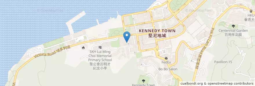 Mapa de ubicacion de cross harbour en 中国, 广东省, 香港 Hong Kong, 香港島 Hong Kong Island, 新界 New Territories, 中西區 Central And Western District.