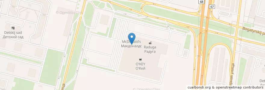 Mapa de ubicacion de Петроэлектросбыт en Russland, Föderationskreis Nordwest, Oblast Leningrad, Sankt Petersburg, Приморский Район, Округ № 65.