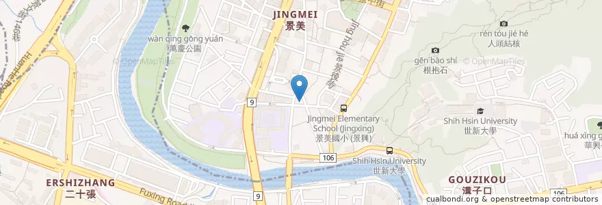 Mapa de ubicacion de 168鐵板燒 en 타이완, 신베이 시, 원산 구.