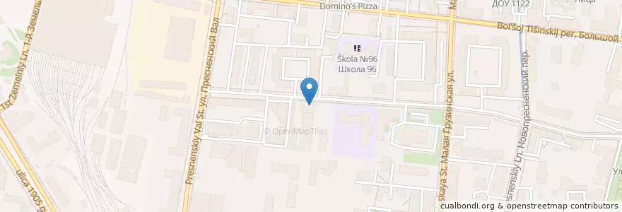 Mapa de ubicacion de Марио en Россия, Центральный Федеральный Округ, Москва, Центральный Административный Округ, Пресненский Район.