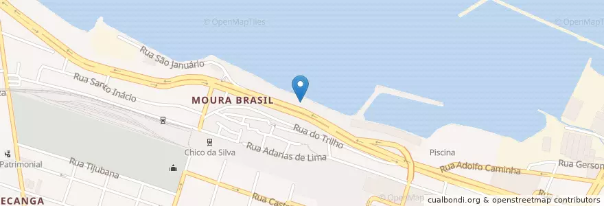 Mapa de ubicacion de Igreja Santa Edwiges en Brazilië, Regio Noordoost, Ceará, Região Geográfica Intermediária De Fortaleza, Microrregião De Fortaleza, Fortaleza.