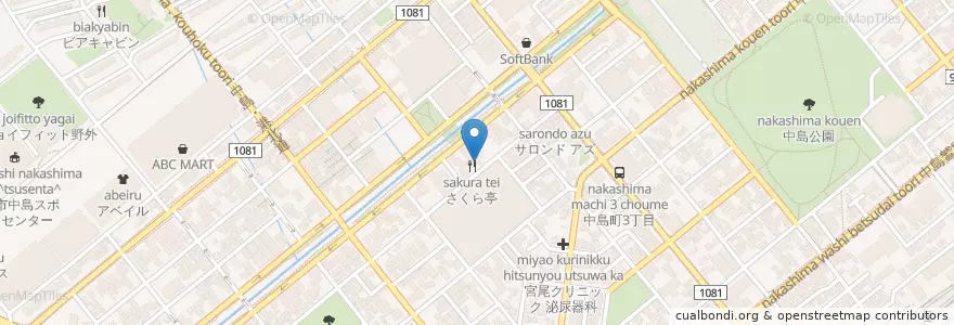 Mapa de ubicacion de そのべ en Japón, Prefectura De Hokkaidō, 胆振総合振興局, 室蘭市.