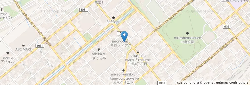 Mapa de ubicacion de 羅生門 en Japón, Prefectura De Hokkaidō, 胆振総合振興局, 室蘭市.