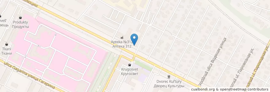 Mapa de ubicacion de Пират-Пицца en 俄罗斯/俄羅斯, Центральный Федеральный Округ, 莫斯科州, Коломенский Городской Округ.