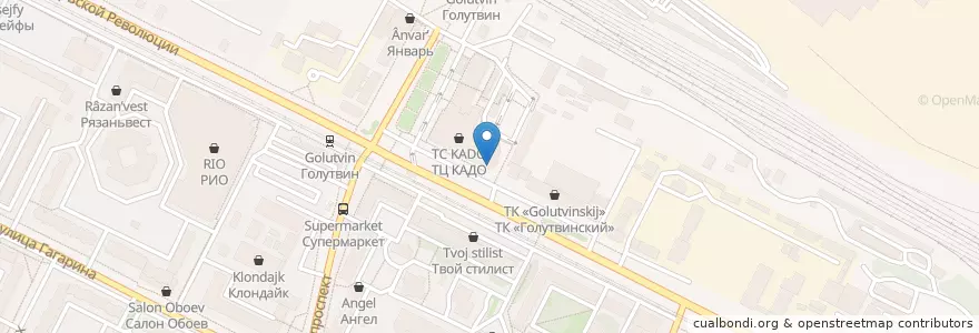 Mapa de ubicacion de Сбербанк en 俄罗斯/俄羅斯, Центральный Федеральный Округ, 莫斯科州, Коломенский Городской Округ.