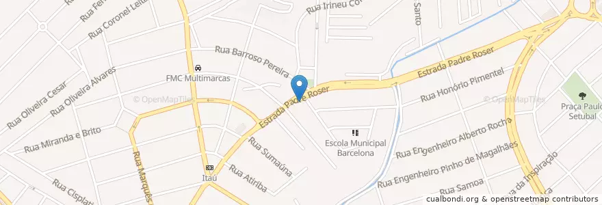 Mapa de ubicacion de Ibiza Lounge Beer en 巴西, 东南部, 里約熱內盧, Região Geográfica Imediata Do Rio De Janeiro, Região Metropolitana Do Rio De Janeiro, Região Geográfica Intermediária Do Rio De Janeiro, 里约热内卢.