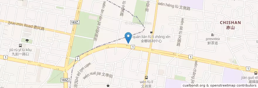 Mapa de ubicacion de 牛ㄅㄟ ㄅㄟ小兒科診所 en Taïwan, Kaohsiung, Fengshan.