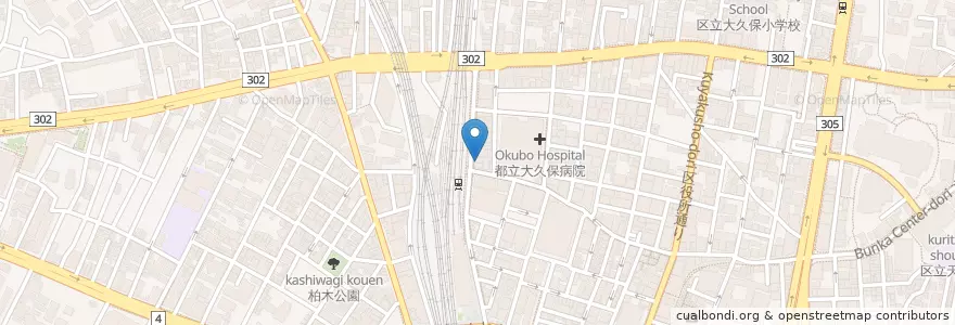 Mapa de ubicacion de Ace en Japón, Tokio, Shinjuku.