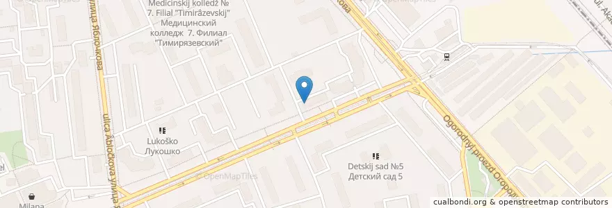 Mapa de ubicacion de Gladiator en Rusland, Centraal Federaal District, Moskou, Северо-Восточный Административный Округ, Бутырский Район.