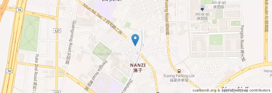 Mapa de ubicacion de Mini Brunch en Tayvan, Taichung, 西屯區.