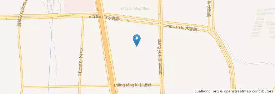 Mapa de ubicacion de Yuhua District en China, Hunan, Changsha City, Yuhua District.