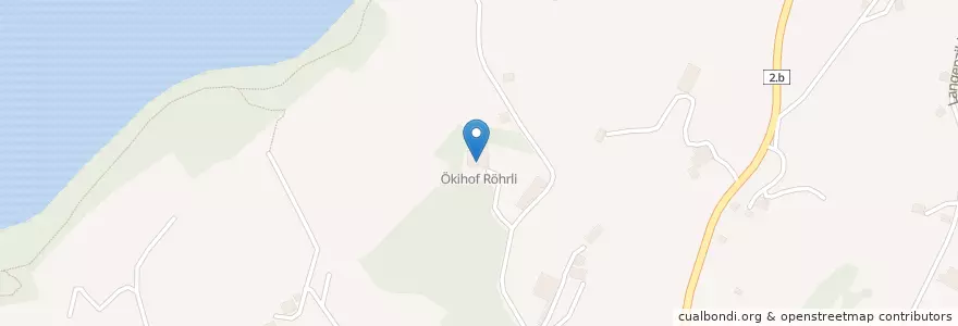 Mapa de ubicacion de Ökihof Röhrli en Suiza, Lucerna, Weggis.
