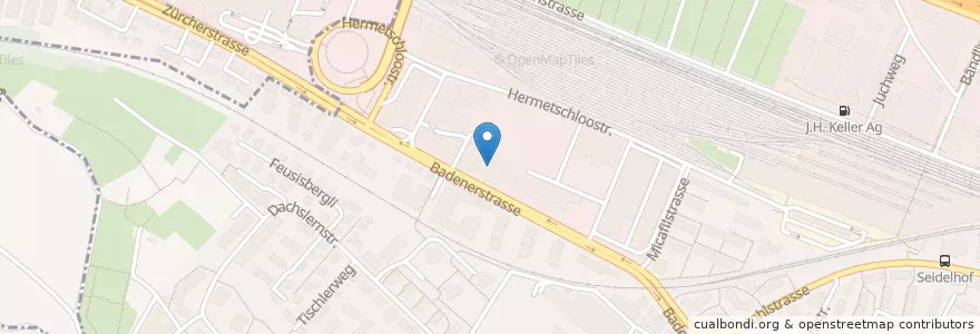 Mapa de ubicacion de Zoe Gospel Center en Suiza, Zúrich, Bezirk Zürich, Zúrich.