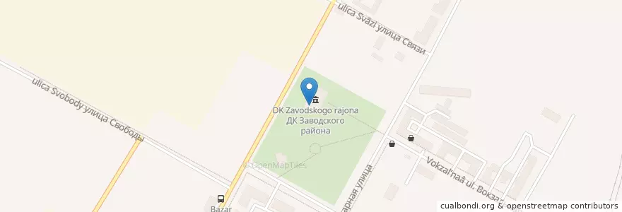 Mapa de ubicacion de библиотека № 16 en Russie, District Fédéral Central, Oblast De Toula, Городской Округ Новомосковск.