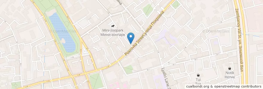 Mapa de ubicacion de ББР Банк en Rusland, Centraal Federaal District, Moskou, Центральный Административный Округ, Басманный Район.