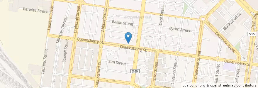 Mapa de ubicacion de Twenty & Six en Australien, Victoria, City Of Melbourne.