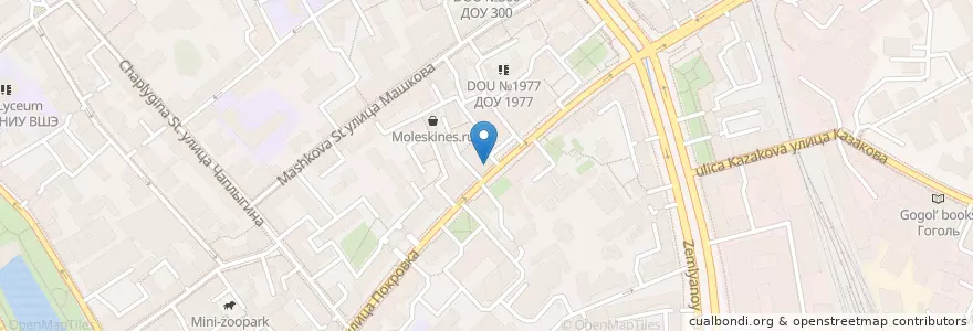 Mapa de ubicacion de Москва-Сити en Russia, Distretto Federale Centrale, Москва, Центральный Административный Округ, Басманный Район.