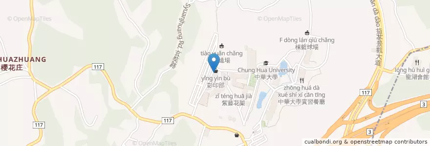 Mapa de ubicacion de 保健室 en Taiwan, 臺灣省, 新竹市, 香山區.