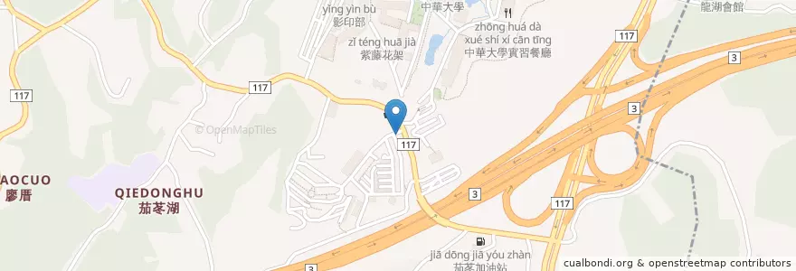 Mapa de ubicacion de 廣東粥 en Тайвань, Тайвань, Синьчжу, 香山區.