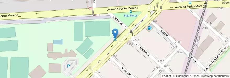 Mapa de ubicacion de 321 - Perito Moreno en Argentinië, Ciudad Autónoma De Buenos Aires, Buenos Aires.