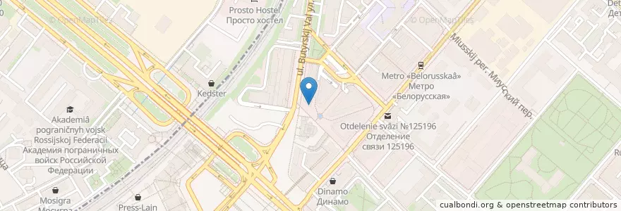 Mapa de ubicacion de Старбакс en Rusland, Centraal Federaal District, Moskou, Центральный Административный Округ, Тверской Район.