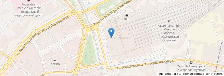 Mapa de ubicacion de IL Патио en Россия, Центральный Федеральный Округ, Москва, Центральный Административный Округ, Красносельский Район.